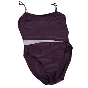 Anne Cole Collection one piece Purple Swimsuit size 12
